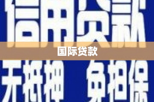 谯城国际贷款