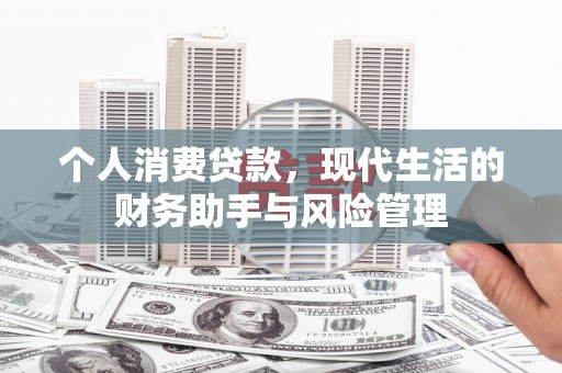 谯城个人消费贷款，现代生活的财务助手与风险管理