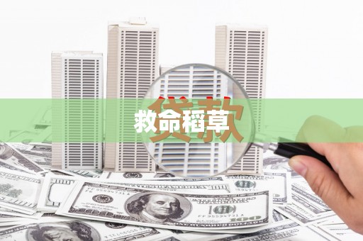 谯城救命稻草