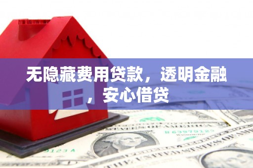 谯城无隐藏费用贷款，透明金融，安心借贷