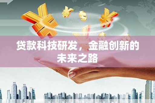 谯城贷款科技研发，金融创新的未来之路