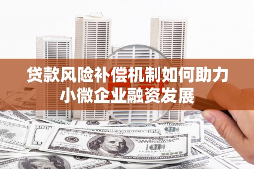 谯城贷款风险补偿机制如何助力小微企业融资发展