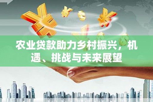 谯城农业贷款助力乡村振兴，机遇、挑战与未来展望