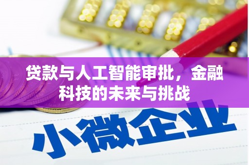 谯城贷款与人工智能审批，金融科技的未来与挑战