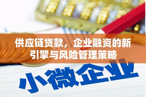 谯城供应链贷款，企业融资的新引擎与风险管理策略