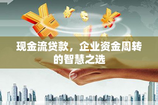 谯城现金流贷款，企业资金周转的智慧之选
