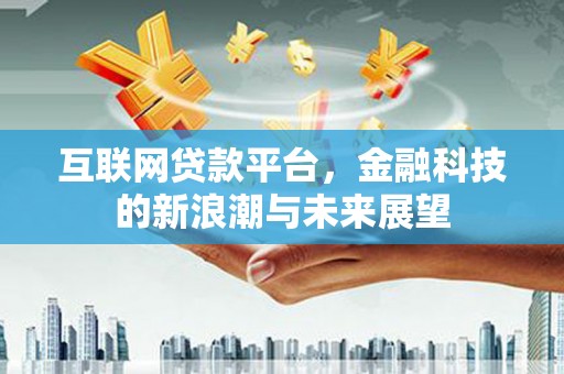 谯城互联网贷款平台，金融科技的新浪潮与未来展望
