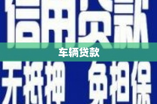 谯城车辆贷款