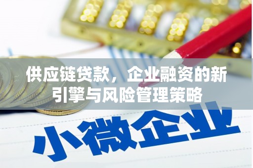 谯城供应链贷款，企业融资的新引擎与风险管理策略