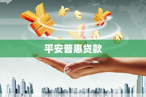 谯城平安普惠贷款