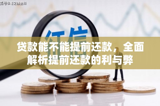 谯城贷款能不能提前还款，全面解析提前还款的利与弊
